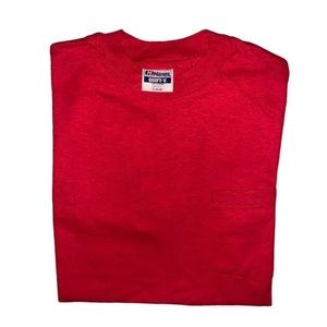 (Deadstock) Vintage 1980s Hanes Beefy T Blank Pocket T-Shirts